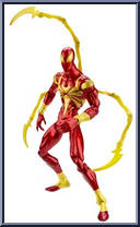 Spider-Man (Iron) from Spider-Man Origins - Series 2 manufactured by Hasbro [Front]