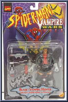 Blade-Vampire Hunter from Spider-Man - Vampire Wars manufactured by Toy Biz [Front]