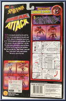 Carnage Spider from Spider-Man - Web Flyers manufactured by Toy Biz [Back]