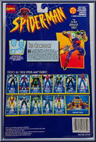 Chameleon from Spider-Man - Animated - Series 4 manufactured by Toy Biz [Back]