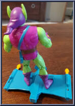 Green Goblin from Spider-Man - Animated - Series 3 manufactured by Toy Biz [Loose]