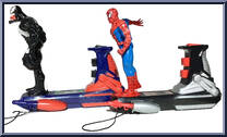 Heavy Hitters Spider-Man vs. Venom from Spider-Man - Heavy Hitters manufactured by Toy Biz [Loose]