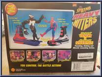 Heavy Hitters Spider-Man vs. Venom from Spider-Man - Heavy Hitters manufactured by Toy Biz [Back]