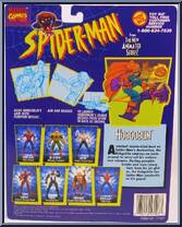 Hobgoblin from Spider-Man - Animated - Series 1 manufactured by Toy Biz [Back]