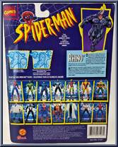 Rhino from Spider-Man - Animated - Series 3 manufactured by Toy Biz [Back]