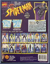 Rhino from Spider-Man - Animated - Series 3 manufactured by Toy Biz [Back]