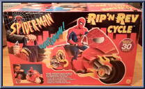 Rip 'n Rev Cycle from Spider-Man - Vehicles manufactured by Toy Biz [Front]
