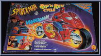 Rip 'n Rev Cycle from Spider-Man - Vehicles manufactured by Toy Biz [Front]