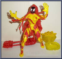 Scream from Spider-Man - Venom - Planet of the Symbiotes manufactured by Toy Biz [Loose]
