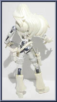 Silver Sable from Spider-Man - Bug Busters manufactured by Toy Biz [Loose]