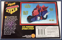 Spider Cycle from Spider-Man - Vehicles manufactured by Toy Biz [Back]