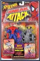Spider-Man (Steel Spider Racer) from Spider-Man - Web Flyers manufactured by Toy Biz [Front]