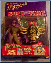 Swarm from Spider-Man - Spider Force manufactured by Toy Biz [Front]