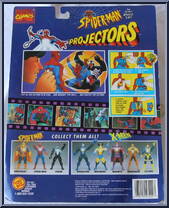 Venom from Spider-Man - Projectors - Series 1 manufactured by Toy Biz [Back]