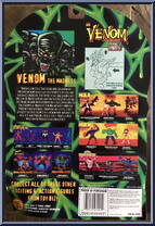 Venom (The Madness) from Spider-Man - Venom - Planet of the Symbiotes manufactured by Toy Biz [Back]