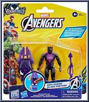 Anti-Venom Black Panther from Spider-Man - VenomVersus - Avengers manufactured by Hasbro [Front]