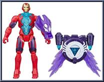 Anti-Venom Iron Man from Spider-Man - VenomVersus - Avengers manufactured by Hasbro [Loose]