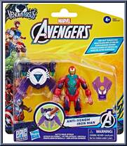 Anti-Venom Iron Man from Spider-Man - VenomVersus - Avengers manufactured by Hasbro [Front]