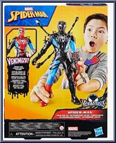 Spider-Man (Liquid Shifter) from Spider-Man - VenomVersus - Spider-Man manufactured by Hasbro [Back]