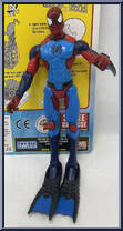 Spider-Man (Shark Trap) from Spider-Man - Web Splashers - The Amazing manufactured by Toy Biz [Loose]