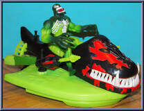 Venom's Water Viper from Spider-Man - Web Splashers - Deluxe manufactured by Toy Biz [Loose]