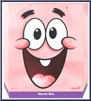 Patrick Star from Spongebob Squarepants - Ultimates manufactured by Super7 [Back]