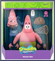 Patrick Star from Spongebob Squarepants - Ultimates manufactured by Super7 [Front]