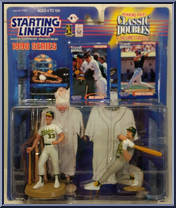 Jose Canseco / Mark McGwire from Starting Lineup - Baseball - Classic Doubles - 1998 manufactured by Kenner [Front]