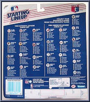 Dale Murphy from Starting Lineup - Baseball - 1988 Series manufactured by Kenner [Back]