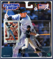 Derek Jeter from Starting Lineup - Baseball - 2000 Series manufactured by Kenner [Front]
