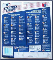 Eddie Murray from Starting Lineup - Baseball - 1988 Series manufactured by Kenner [Back]