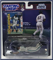 Edgar Renteria from Starting Lineup - Baseball - 1999 Series manufactured by Kenner [Front]