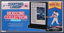 George Brett from Starting Lineup - Baseball - Headline Collection - 1992 manufactured by Kenner [Front]