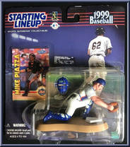 Mike Piazza from Starting Lineup - Baseball - 1999 Series manufactured by Kenner [Front]