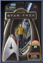 Kirk (Enterprise Uniform) from Star Trek - 2009 Movie - Galaxy Collection [3 3/4"] manufactured by Playmates [Front]