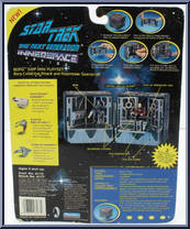 Borg Ship from Star Trek - Innerspace - Mini Playsets manufactured by Playmates [Back]
