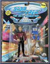 Picard (Duty Uniform) from Star Trek - Next Generation - Series 3 manufactured by Playmates [Front]