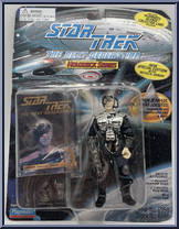 Picard (Locutus) from Star Trek - Next Generation - Holodeck Series manufactured by Playmates [Front]