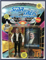 Captain Scott from Star Trek - Next Generation - Series 2 manufactured by Playmates [Front]