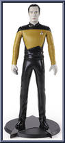 Data (Next Generation) from Star Trek - Bendyfigs manufactured by Noble Toys [Loose]