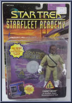 Cadet Worf from Star Trek - Starfleet Academy manufactured by Playmates [Front]