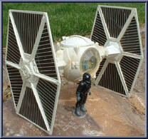 Imperial TIE Fighter from Star Wars - Vehicles manufactured by Kenner [Loose]