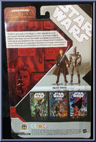Anakin Skywalker & Assassin Droid (Republic) from Star Wars - 30th Anniversary Collection - Comic Packs manufactured by Hasbro [Back]