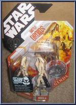 Battle Droids (Tan Blaster Damage & Lightsaber Damage)  from Star Wars - 30th Anniversary Collection - Saga Legends manufactured by Hasbro [Front]