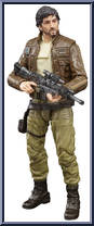 Captain Cassian Andor from Star Wars - Black Series (2020) - Rogue One manufactured by Hasbro [Loose]