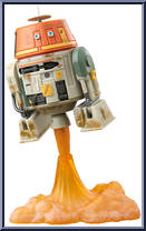 Chopper (C1-10P) from Star Wars - Black Series (2020) - Rebels manufactured by Hasbro [Loose]