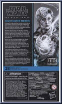 Nightsister Merrin (Jedi Survivor) from Star Wars - Black Series (2020) - Gaming Greats manufactured by Hasbro [Back]