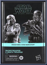 Shoretrooper & Death Trooper from Star Wars - Black Series (2020) - Rogue One manufactured by Hasbro [Front]