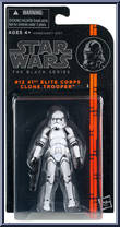 41st Elite Corps Clone Trooper from Star Wars - Black Series - Orange - 3.75" Scale manufactured by Hasbro [Front]