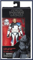 Clone Captain Rex from Star Wars - Black Series - Red - 6" Scale manufactured by Hasbro [Front]